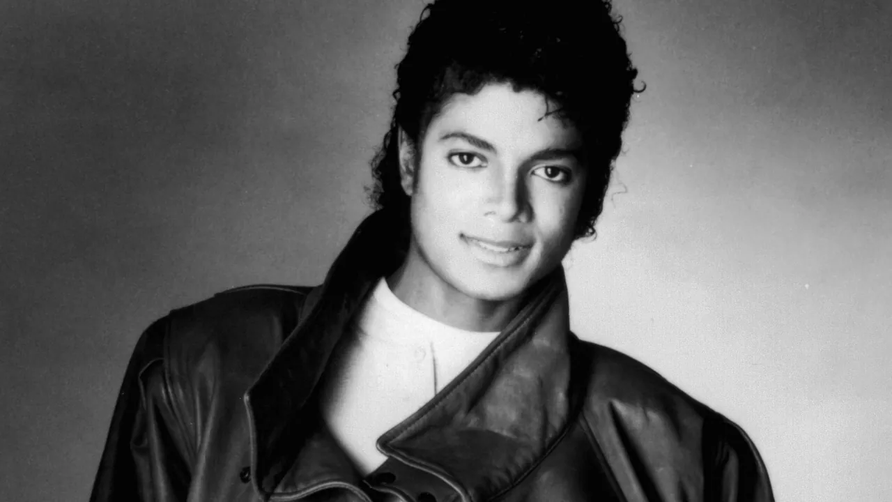 Michael Jackson, Epic Records basın fotoğrafı (1983)